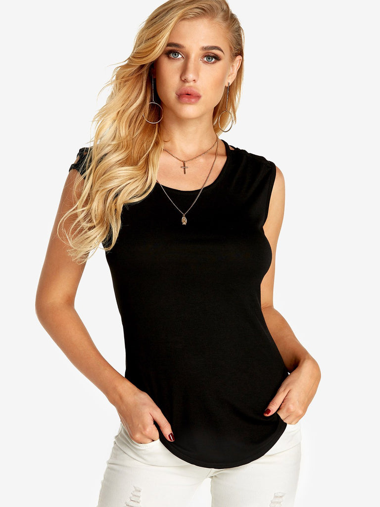 Ladies Black T-Shirts