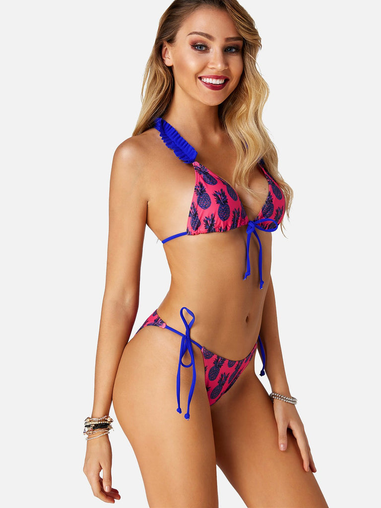 Ladies Blue Bikinis