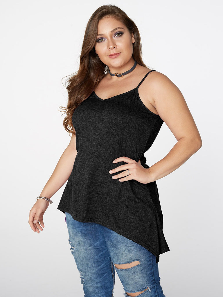 Plus Size Womens Black Tops