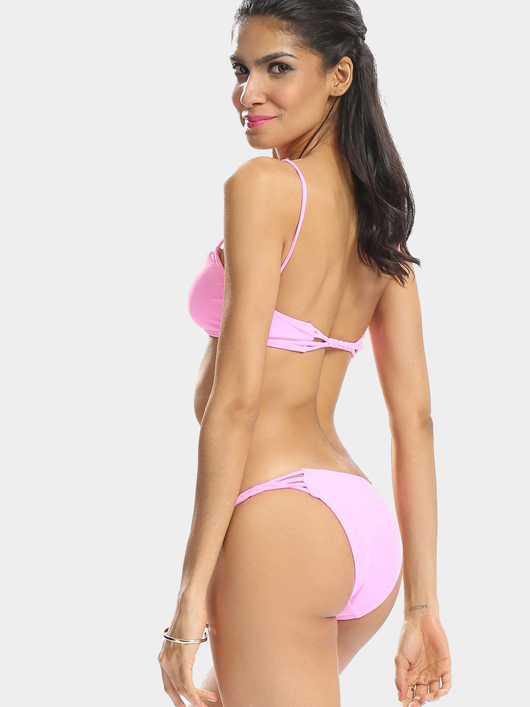 Womens Pink Bikinis