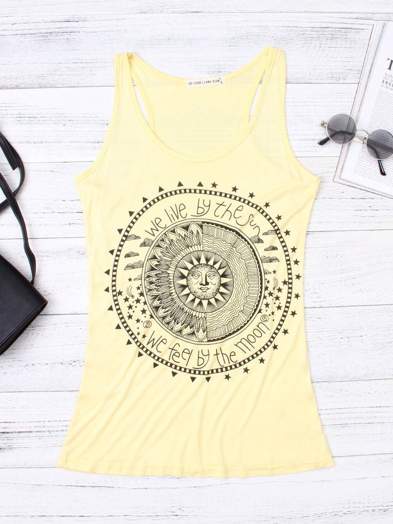 Womens Yellow Camis