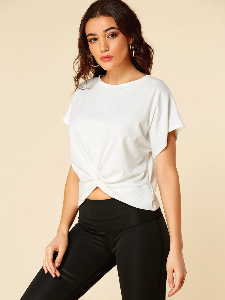 Ladies White T-Shirts