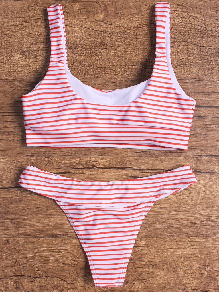Womens Red Bikinis
