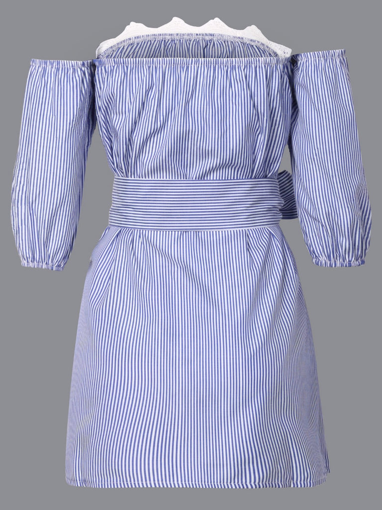 Ladies Blue Sexy Dresses
