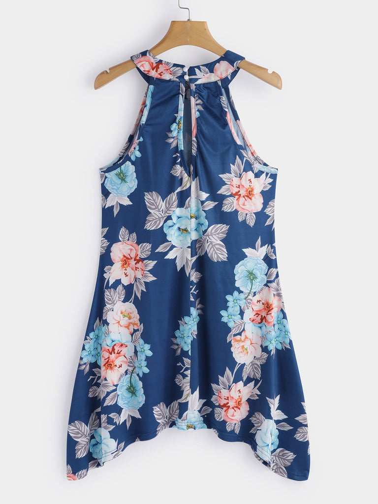 Womens Blue Camis