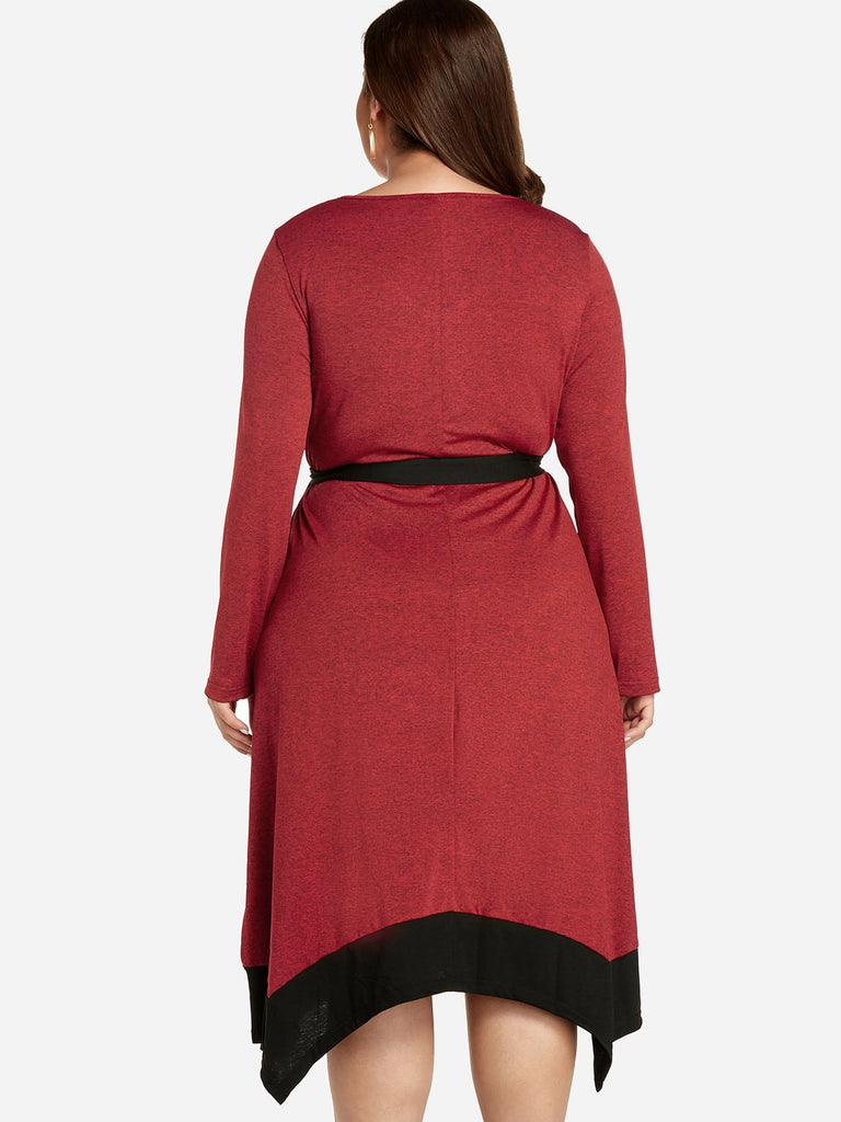 Womens Red Plus Size Dresses