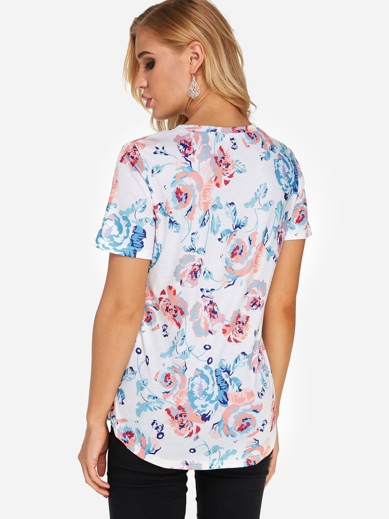 Womens White T-Shirts