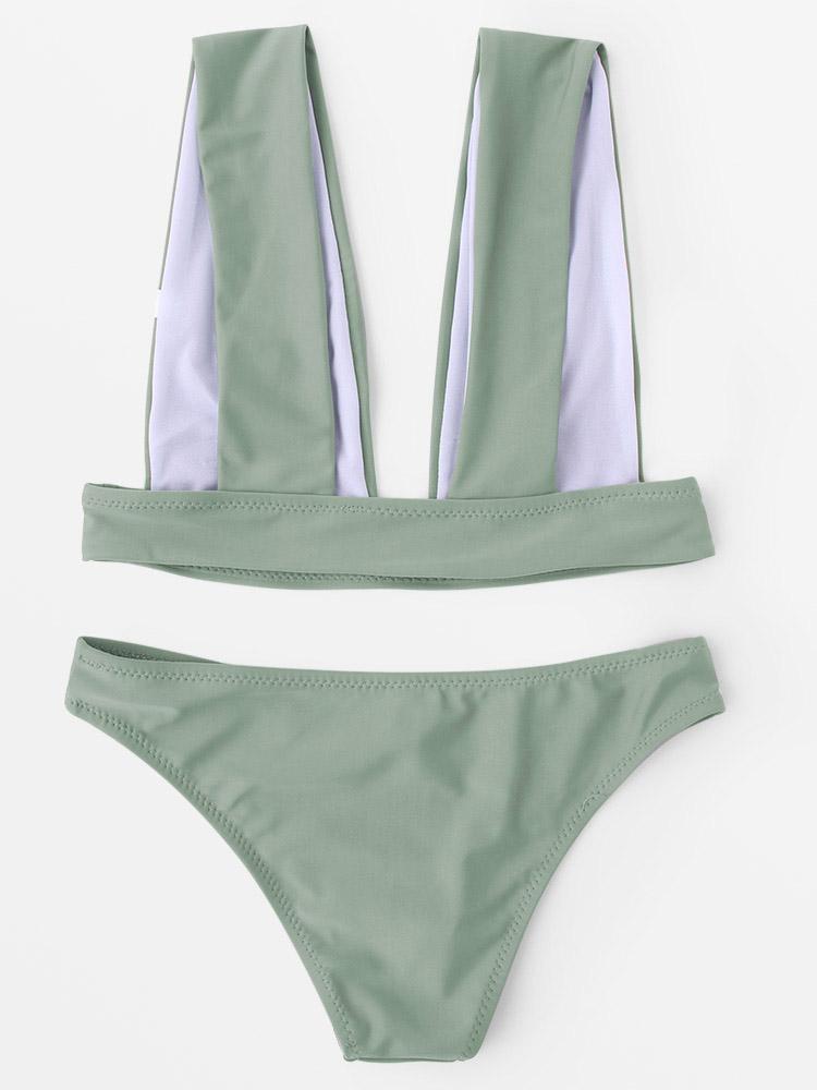 Womens Army Green Bikinis