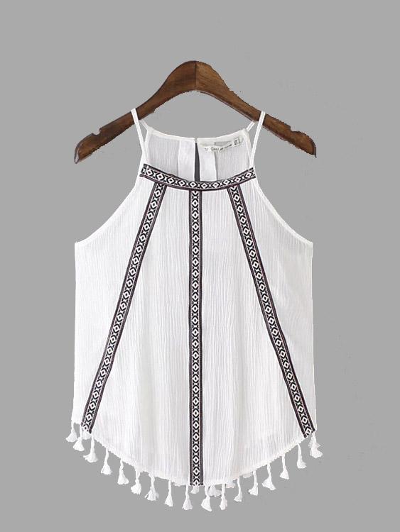 Womens White Camis
