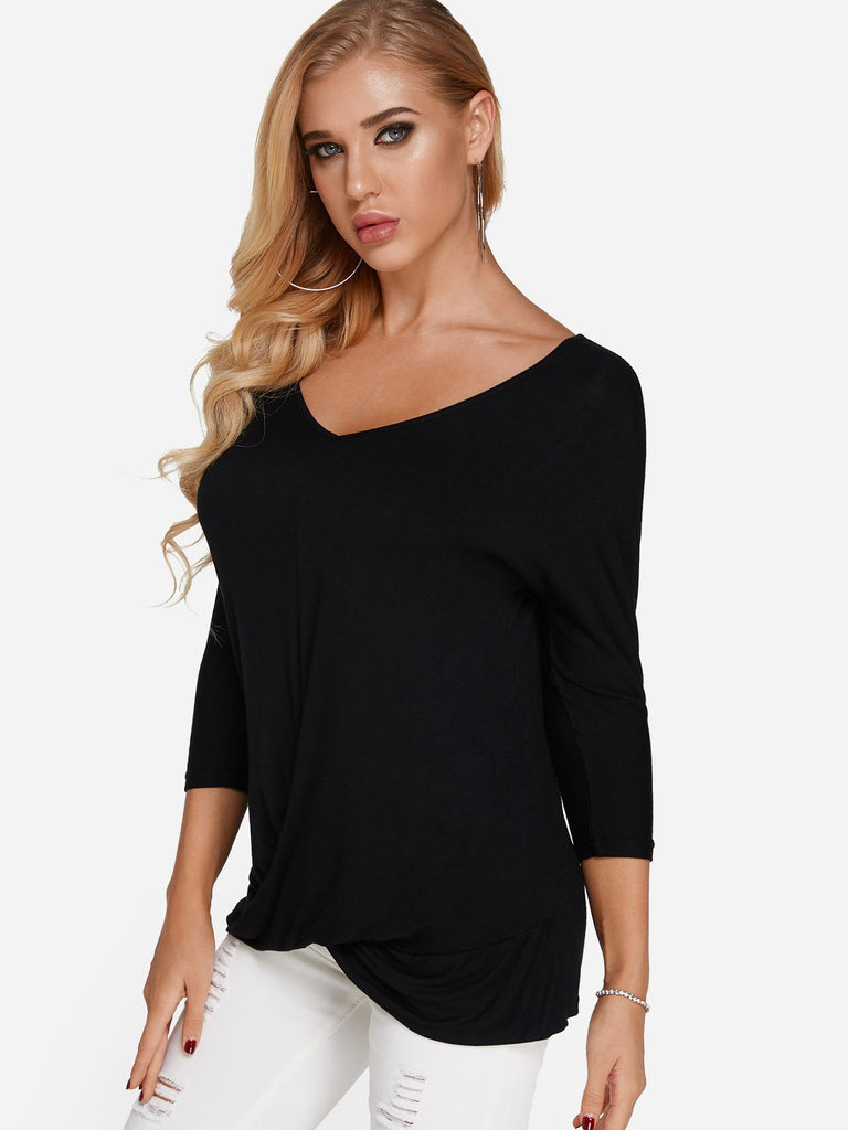 Ladies Black T-Shirts