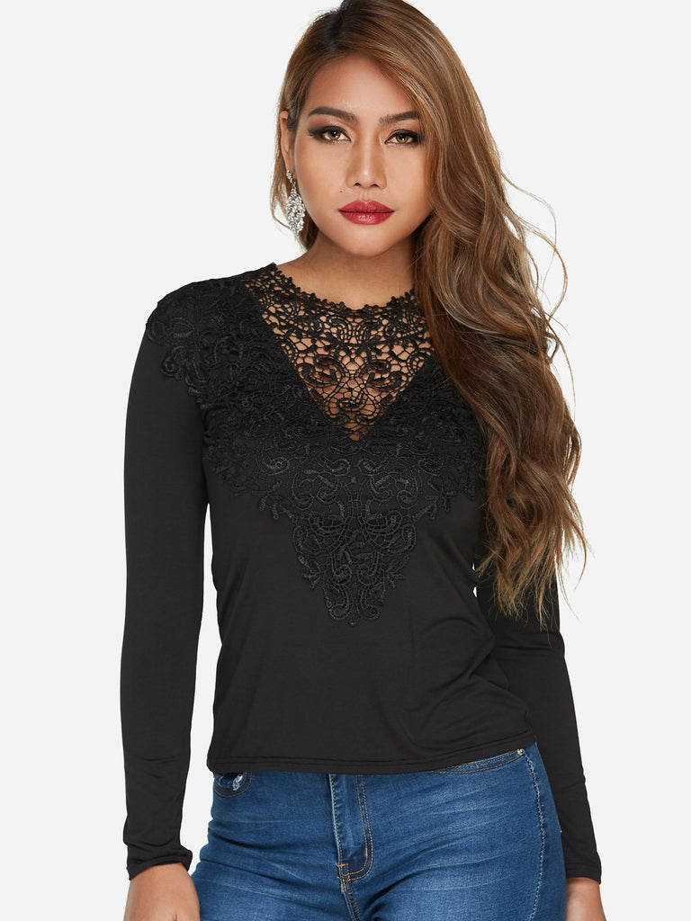 Ladies Long Sleeve Top