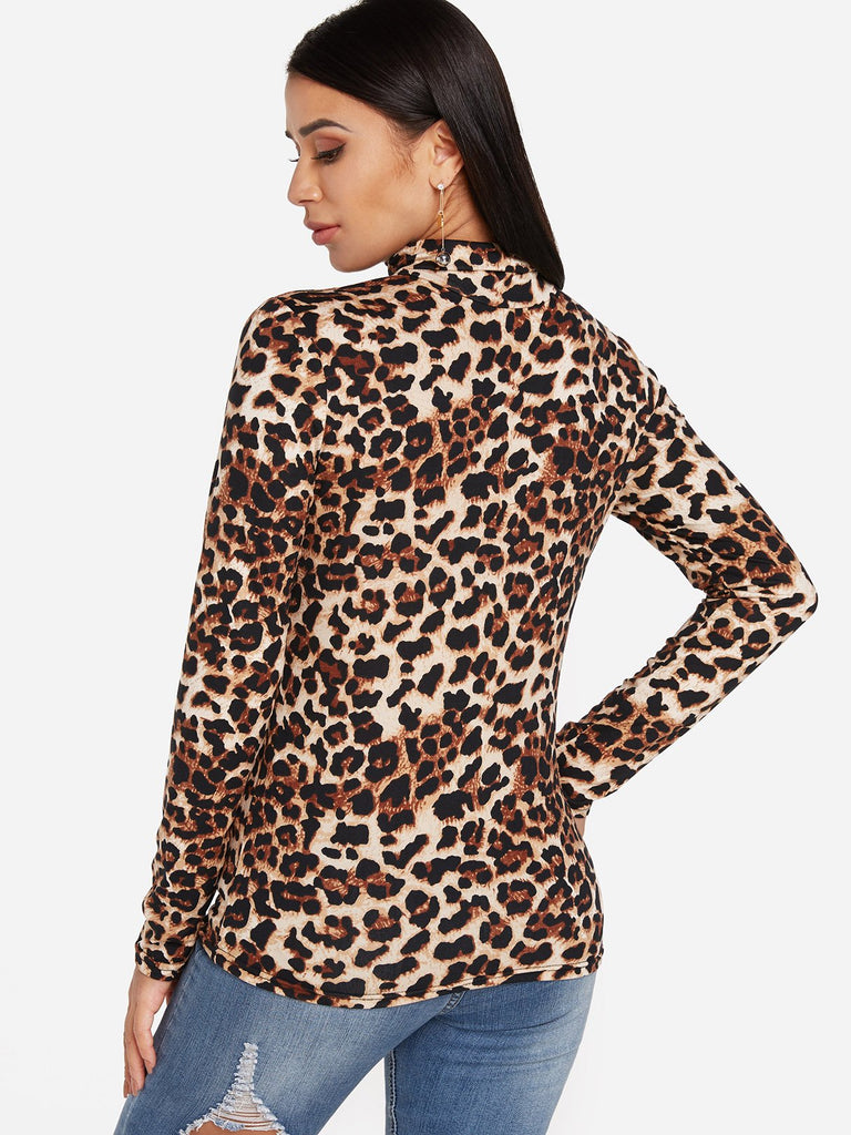 Womens Leopard T-Shirts