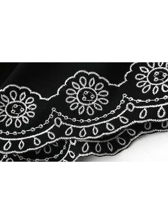 Ladies Top With Lace Sleeves