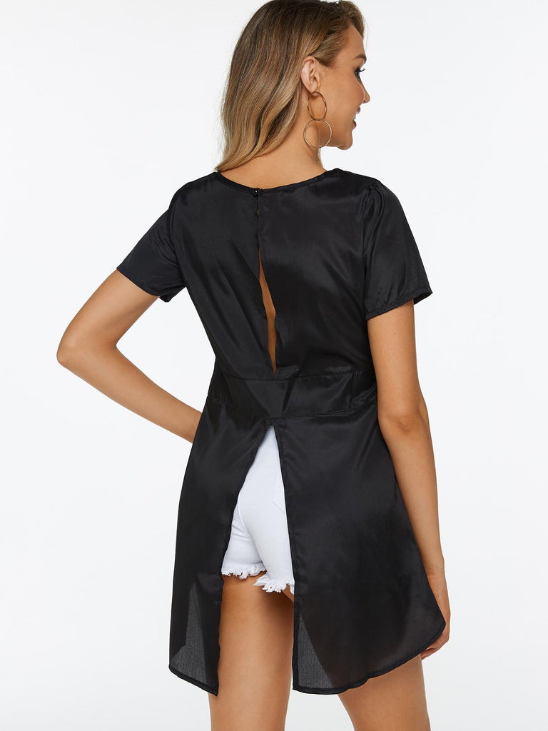 Womens Black T-Shirts
