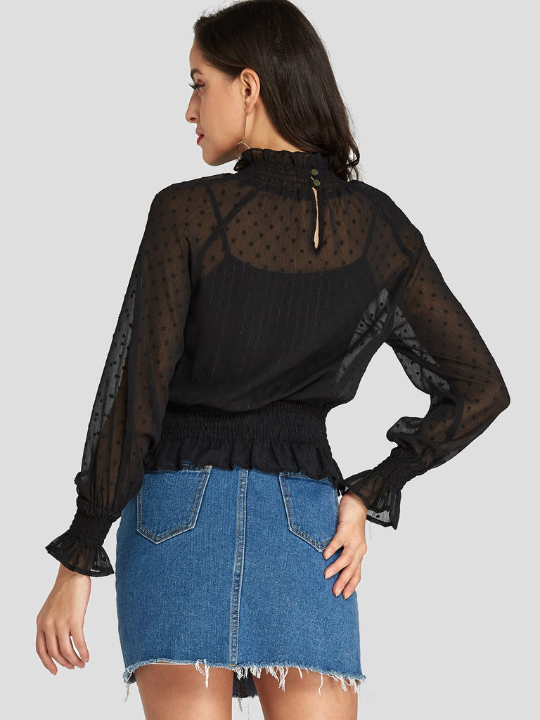 Ladies Long Sleeve Blouses