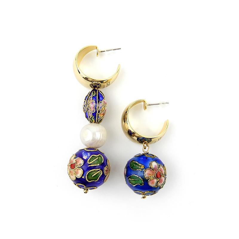 Statement Floral Earrings Jewelry