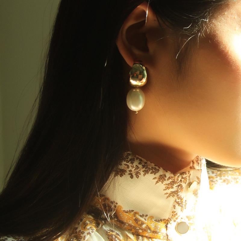 Tortoiseshell Statement Earrings