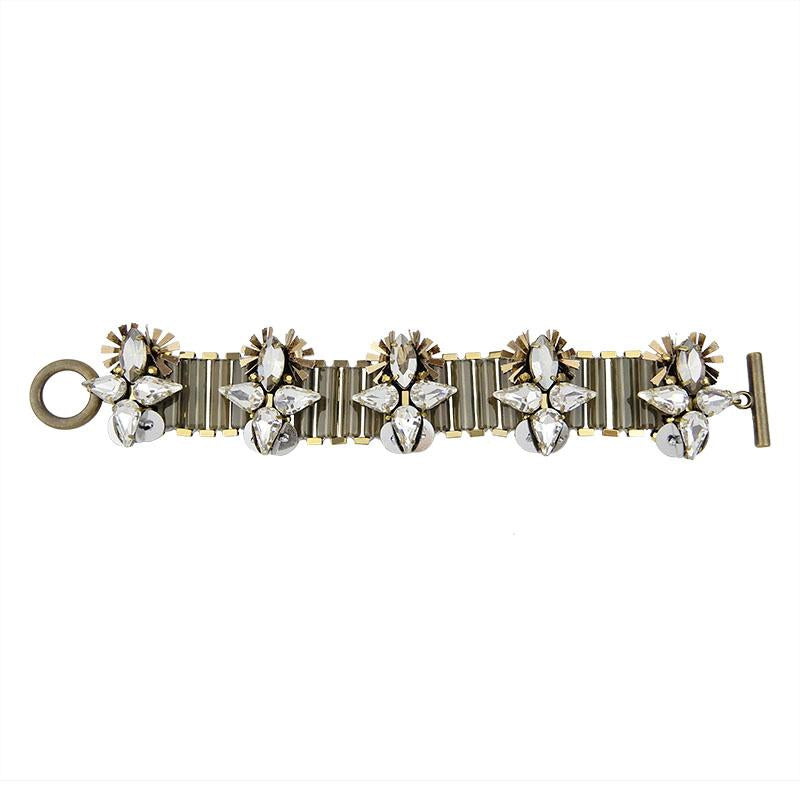 Victorian Glass Handmade Bracelet Roaring Twenties Jewelry