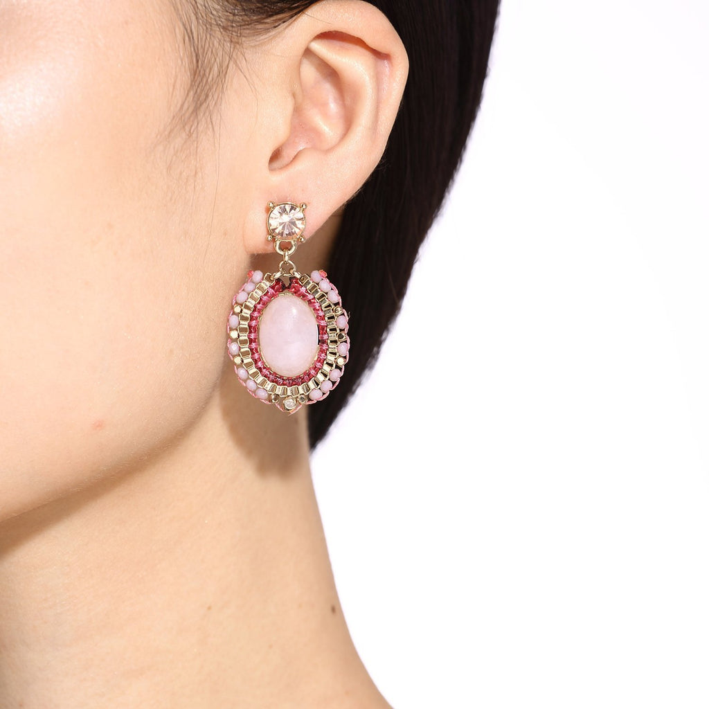 Bead Wrapping Earrings