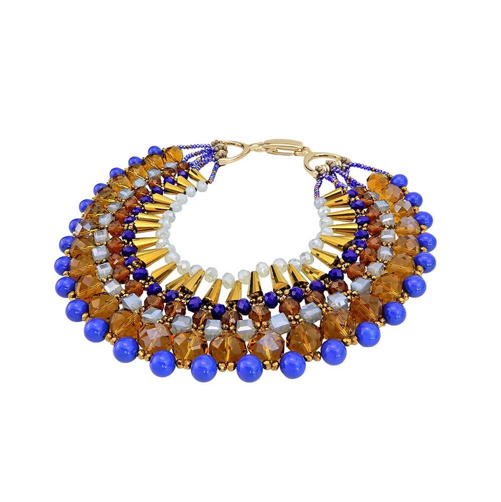 Beaded Bib Necklace