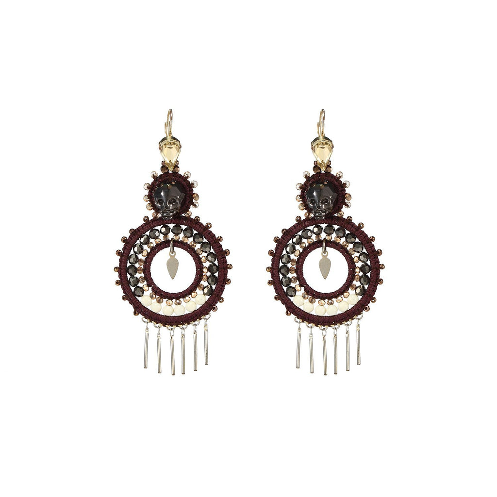 Brown Handcrafted Earrings