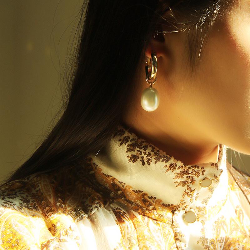 Handmade Pearl Earrings Jewelry Designs