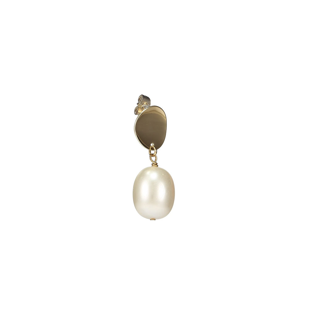 Asymmetrical Pearl Earrings