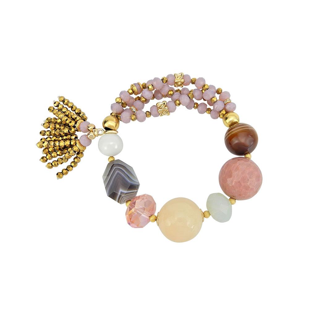 Stretch Handmade Gemstone Bracelet Jewellery