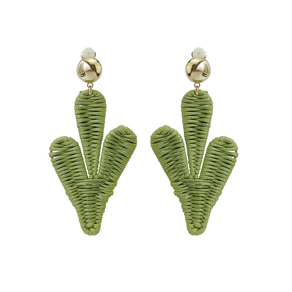 Cactus Handmade Drop Earrings