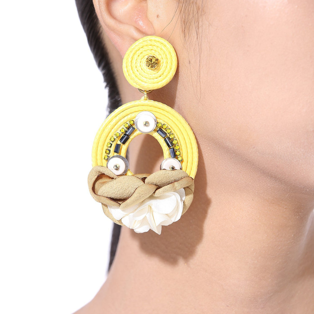 Yellow Resort Earrings