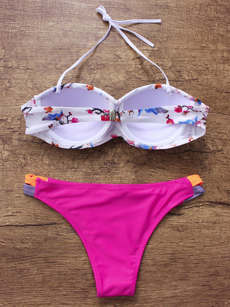 Ladies V-Neck Bikinis