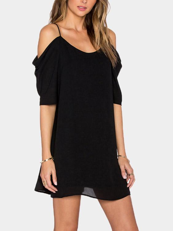 Ladies Navy Mini Dresses