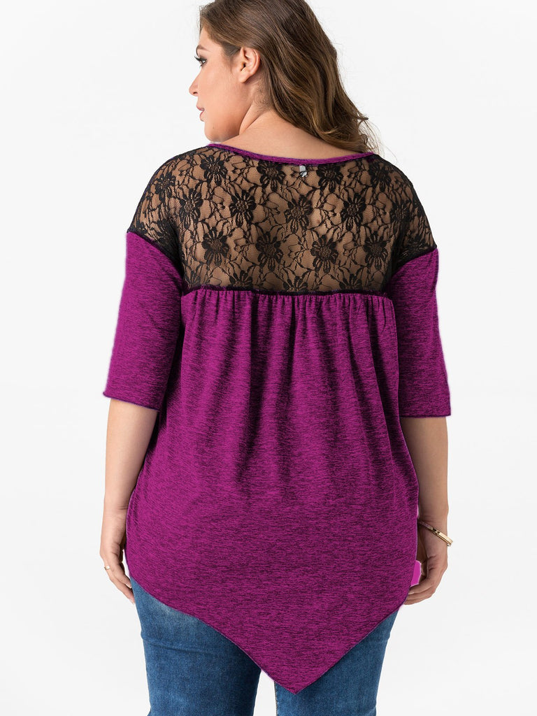 Plus Size Ladies Tops Blouses