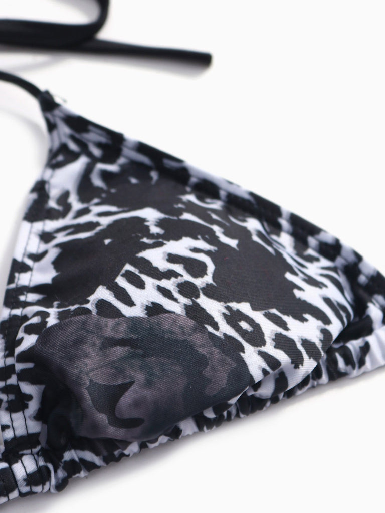 Ladies Sleeveless Two Piece Bikinis