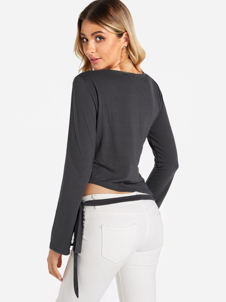 Womens Grey T-Shirts