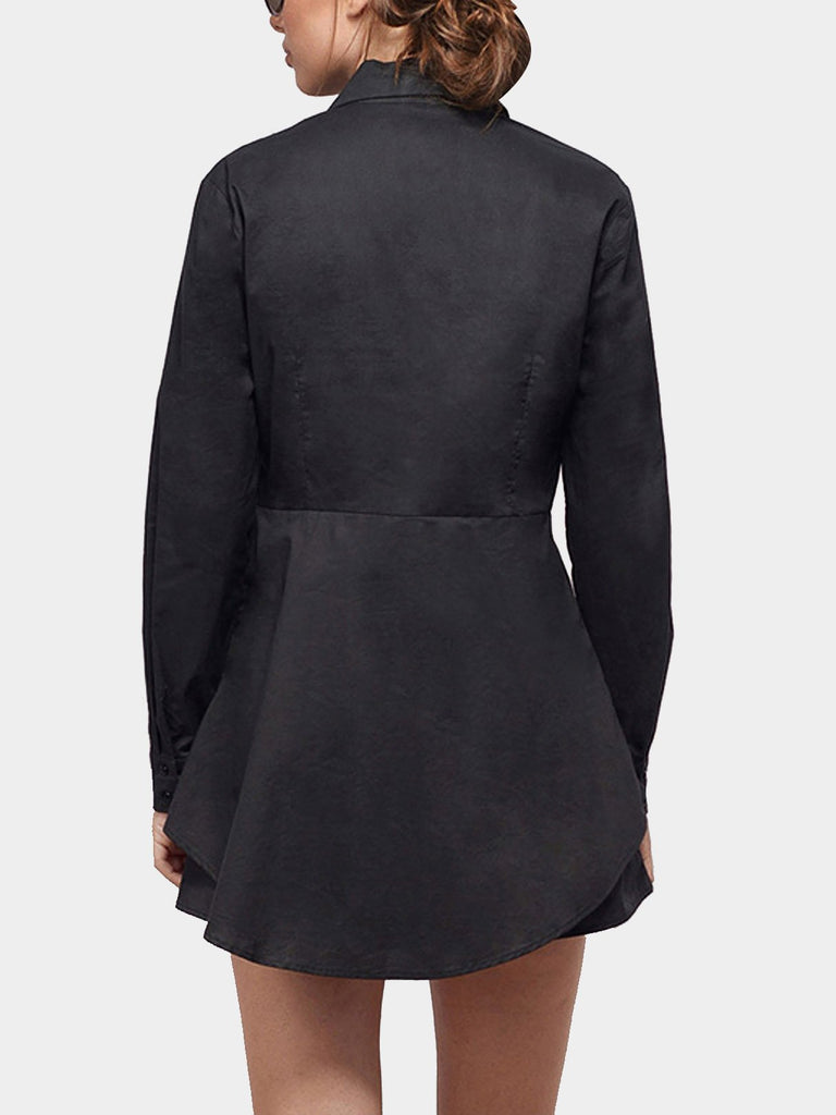 Womens Black Shirt Dresses