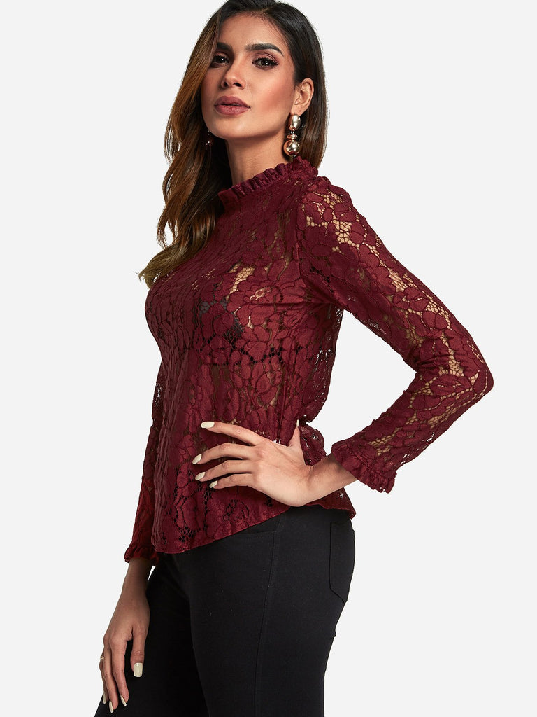 Ladies Long Sleeve Top