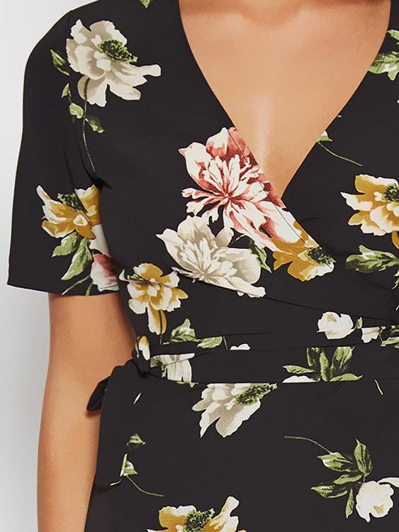 Womens Short Sleeve Mini Dresses