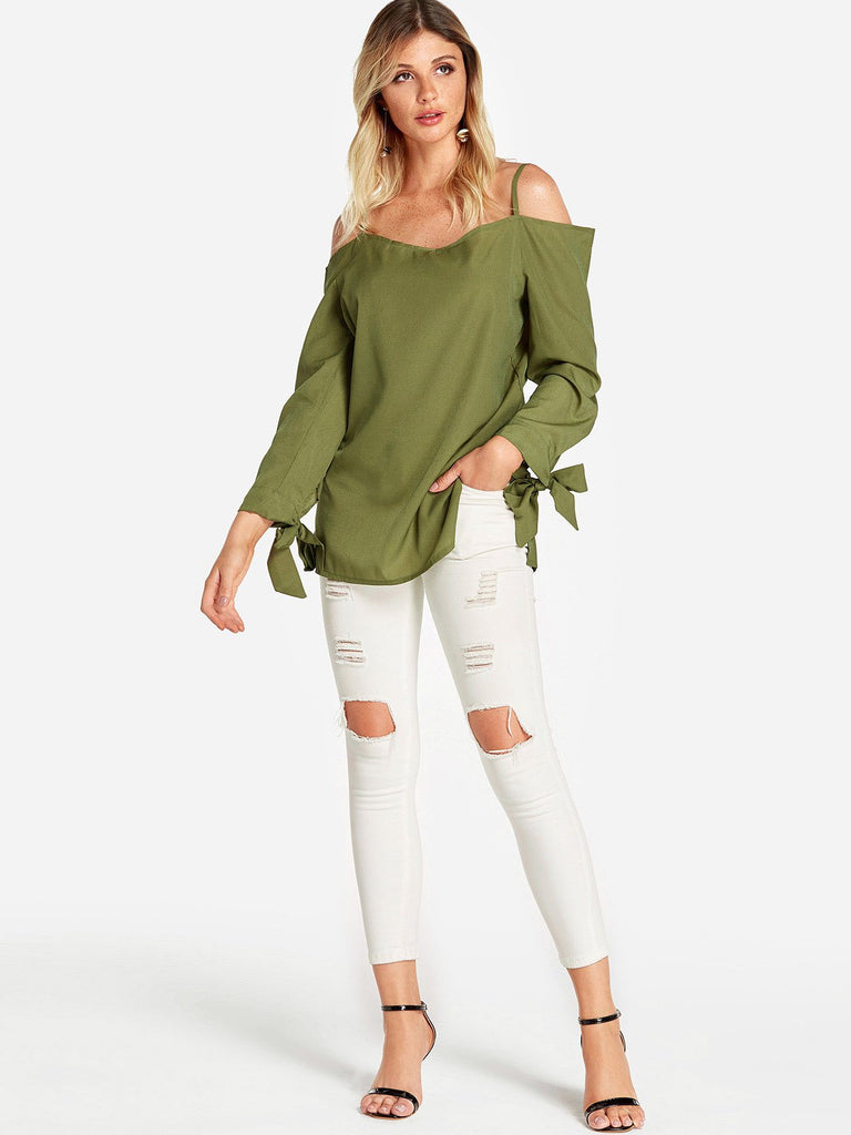 Ladies Red Blouses