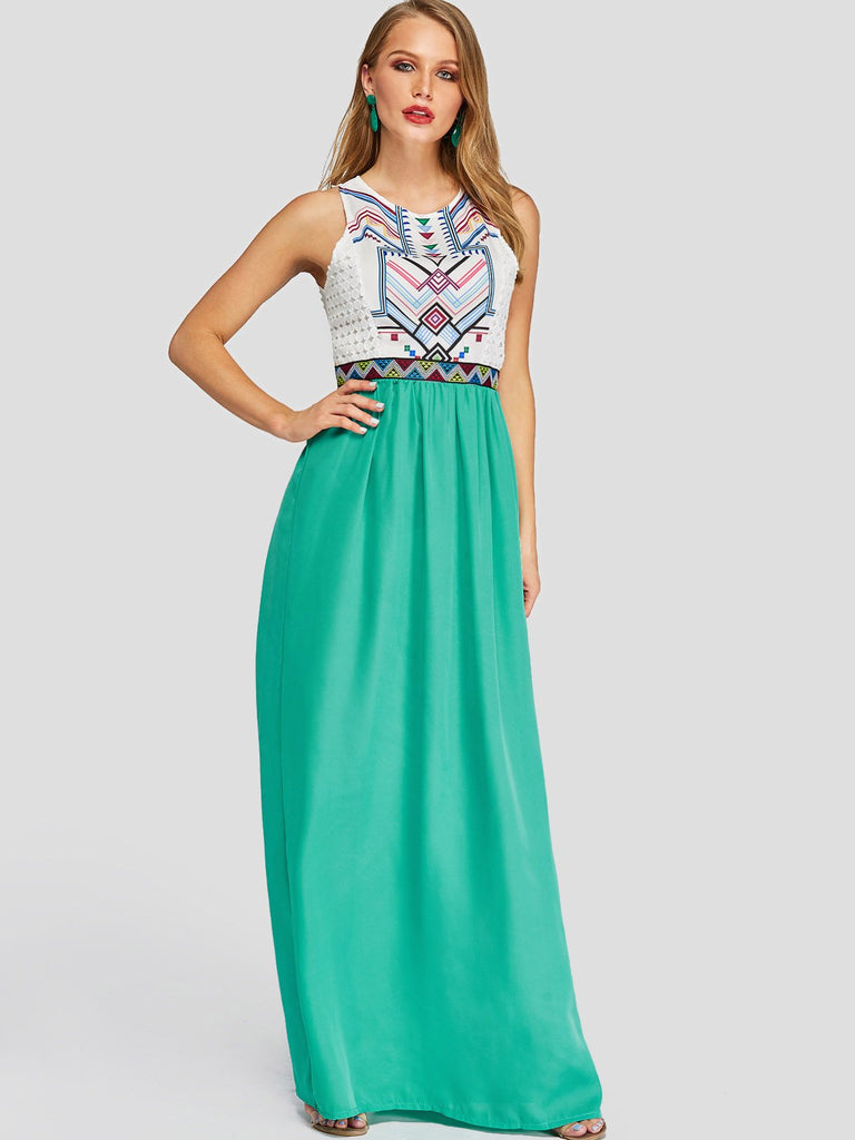 Ladies Sleeveless Casual Dress