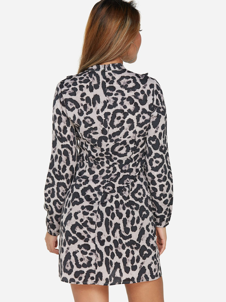 Womens Grey Mini Dresses