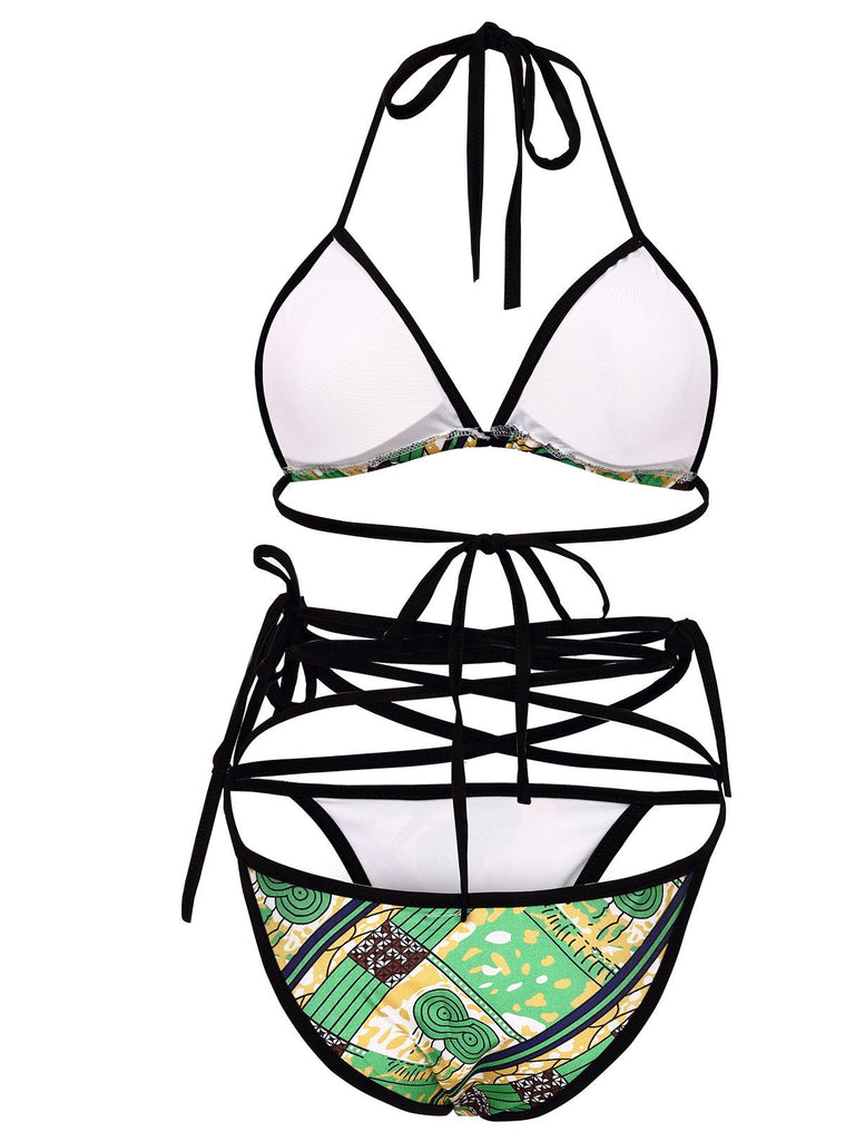 Ladies Sleeveless Two Piece Bikini