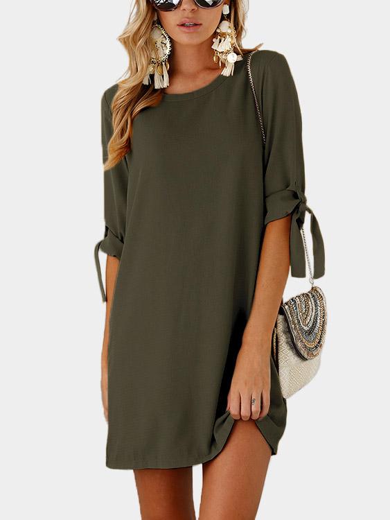 Womens Blue Mini Dresses