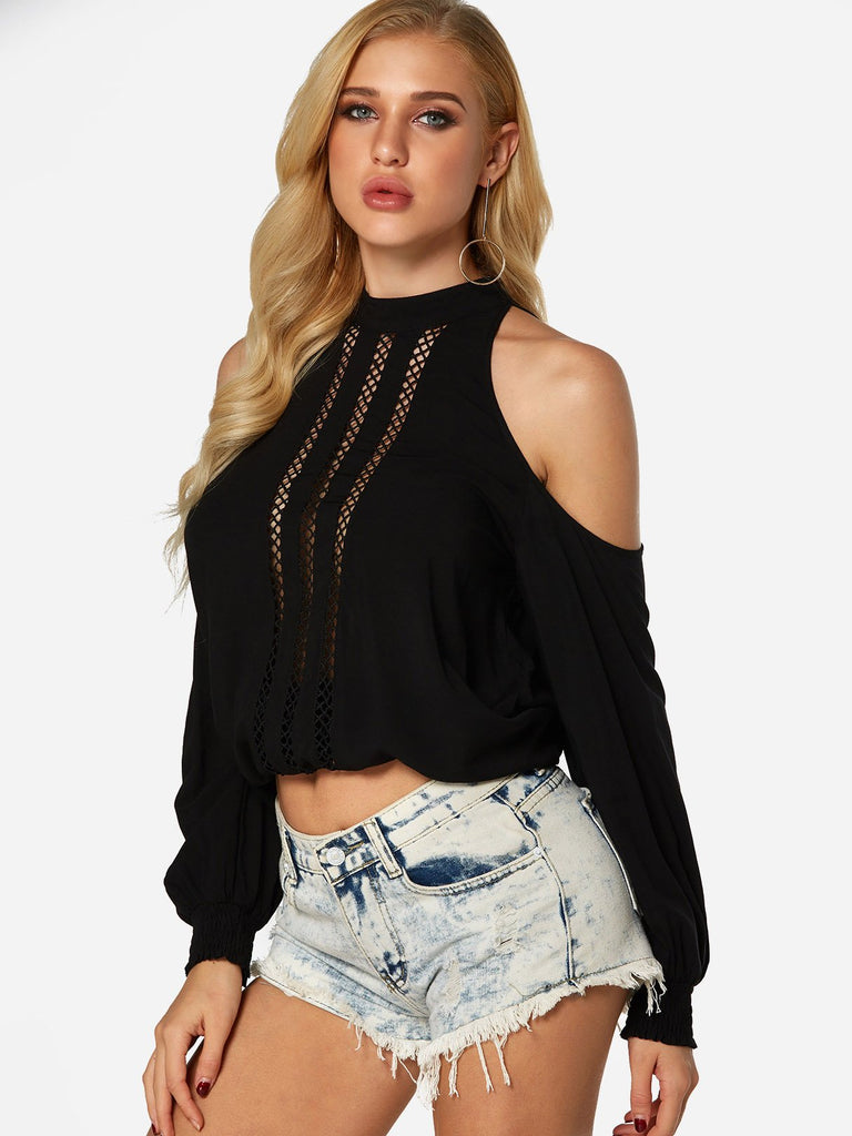 Ladies Black Blouses