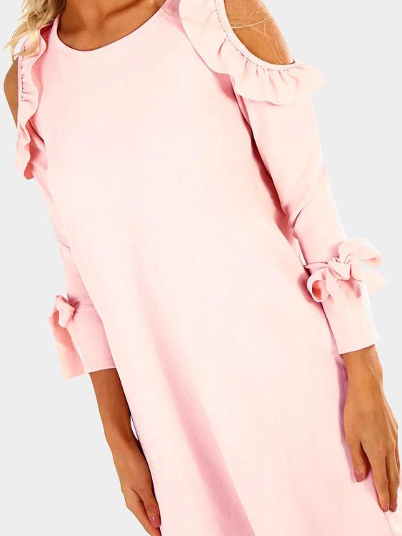 Ladies Pink Mini Dresses