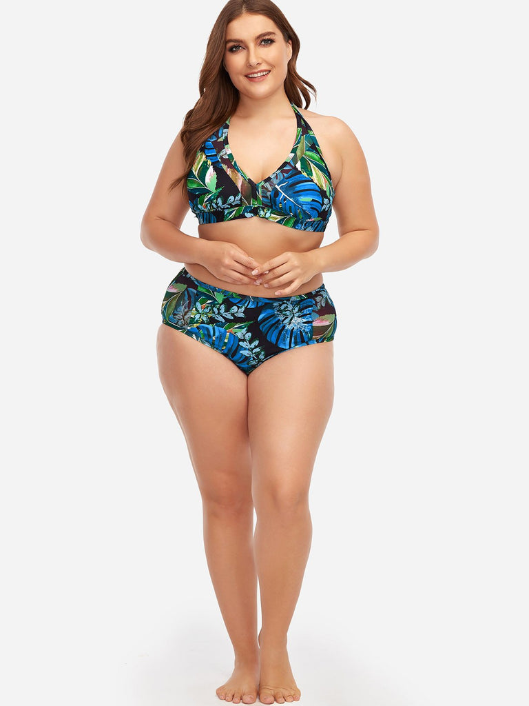 Womens Sleeveless Plus Size Swimwear