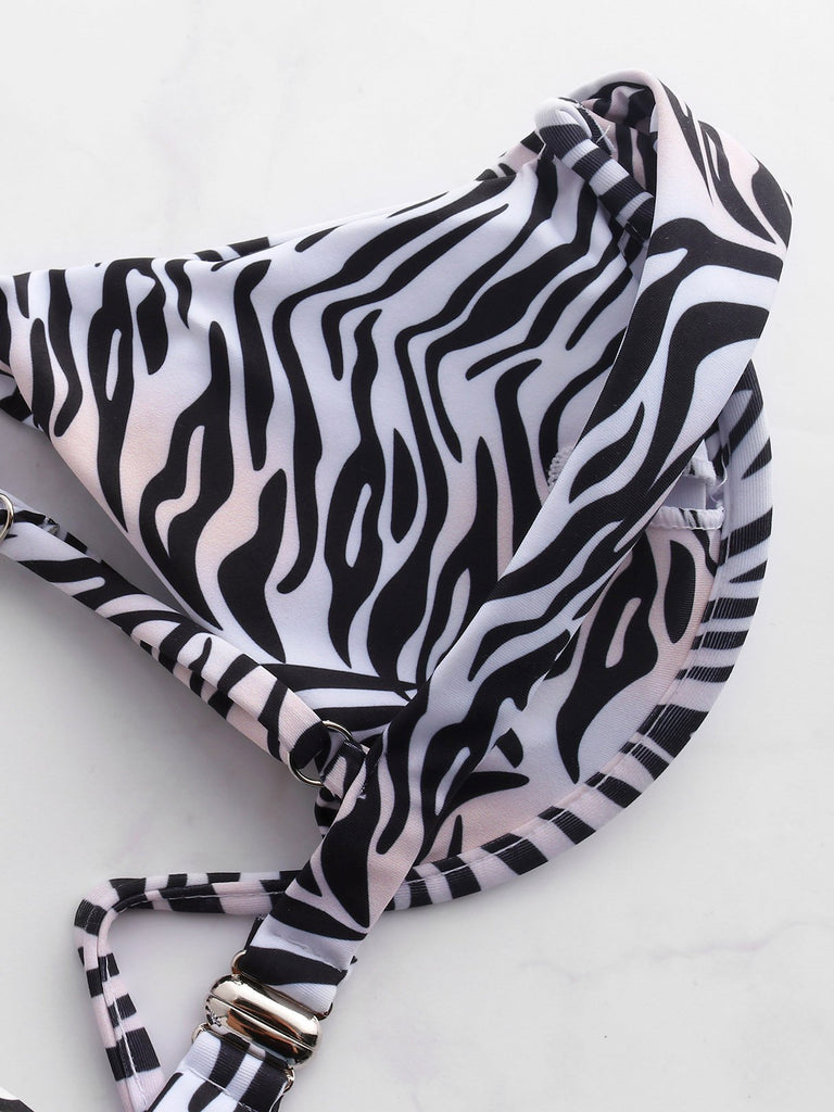 Ladies Sleeveless Bikini Set Swimwear