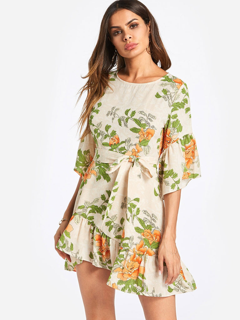 Ladies Half Sleeve Dresses