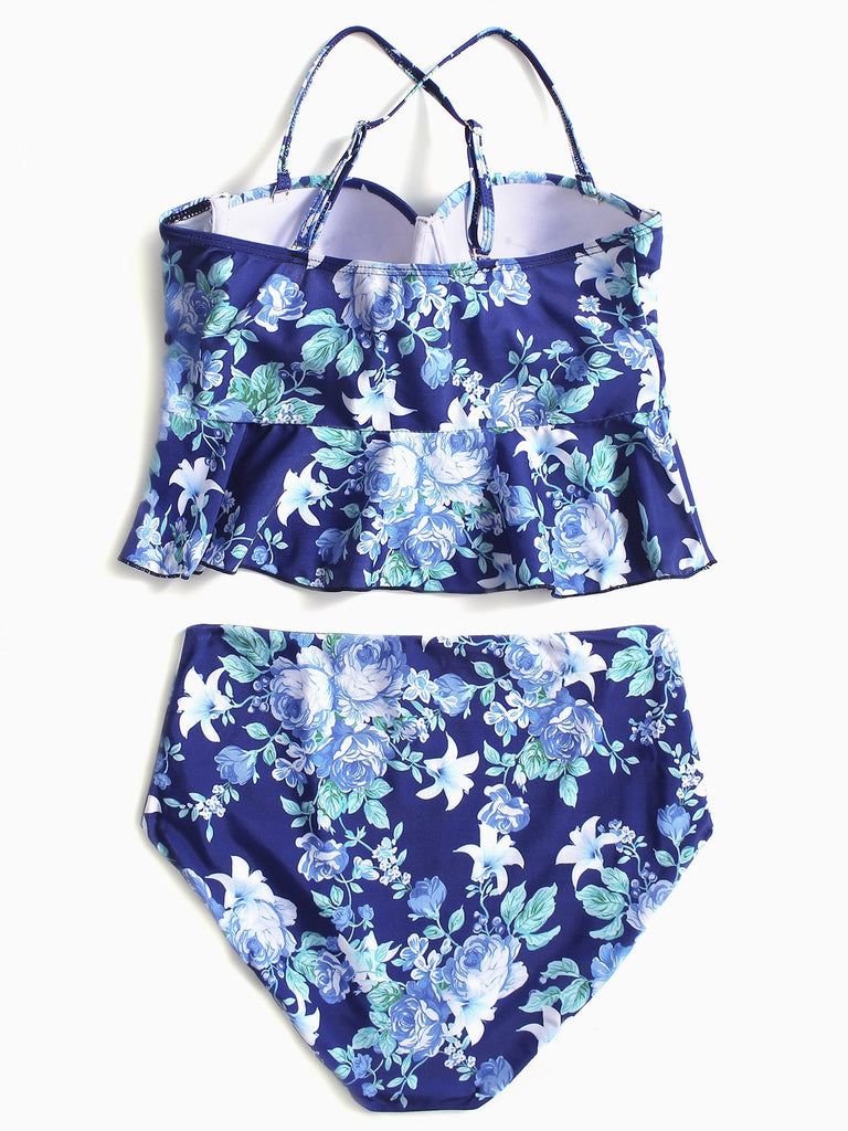 Womens Blue Bikinis