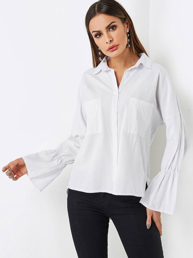 Ladies Long Sleeve Blouses